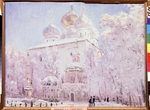 Dubowskoi, Nikolai Nikanorowitsch - Winter im Dreifaltigkeitskloster von Sergijew Possad