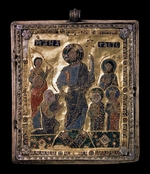 Byzantinischer Meister - Höllenfahrt Christi