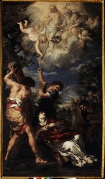 Cortona, Pietro da - Das Martyrium des heiligen Stephanus