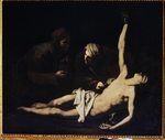 Ribera, José (Jusepe), de - Die Heiligen Sebastian, Irene und Luzia