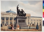 Benoist, Philippe - Das Denkmal für Minin und Poscharski auf dem Roten Platz in Moskau