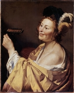 Honthorst, Gerrit, van - Die Lautenspielerin