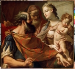 Ricci, Sebastiano - Der kleine Moses tritt auf die Krone Pharaos