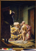 Wereschtschagin, Wassili Wassiljewitsch - Verkauf eines Sklavenkindes