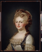 Lampi, Johann-Baptist von, der Ältere - Porträt der Zarin Maria Feodorowna von Russland (Sophia Dorothea Prinzessin von Württemberg) (1759-1828)