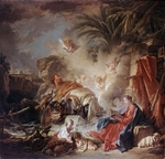 Boucher, François - Die Ruhe auf der Flucht nach Ägypten
