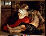 Rubens, Pieter Paul - Vaterliebe der Römerin