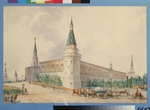 Vivien de Châteaubrun, Joseph Eustache - Der Auferstehungsplatz und der Alexandergarten in Moskau