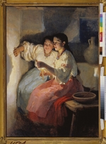 Pimonenko, Nikolai Kornilowitsch - Weihnachtliche Wahrsagerei