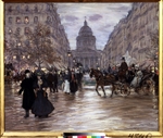 Raffaëlli, Jean Francois - Boulevard Saint-Michel