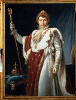 Gérard, François Pascal Simon - Porträt von Kaiser Napoléon I. Bonaparte (1769-1821)