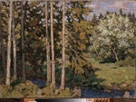 Petrowitschew, Pjotr Iwanowitsch - Apfelbäume im Mai