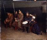 Kassatkin, Nikolai Alexejewitsch - Im Flur des Bezirksgerichts