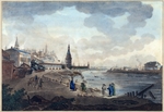 Quarenghi, Giacomo Antonio Domenico - Blick auf Moskauer Kreml in der Nähe von der Großen Steinbrücke