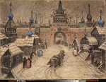 Wasnezow, Appolinari Michailowitsch - Das alte Moskau
