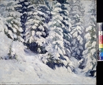 Borissow, Alexander Alexejewitsch - Wald im Winter
