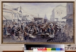 Makowski, Wladimir Jegorowitsch - Flohmarkt in Moskau