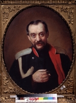 Makowski, Konstantin Jegorowitsch - Porträt des Komponisten César Cui (1835-1918)
