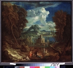 Rysbraeck, Pieter I. - Landschaft mit badenden Nymphen