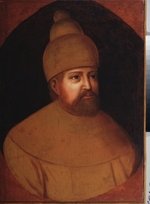 Russischer Meister - Porträt des Zaren Michail Fjodorowitsch (1596-1645)