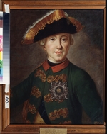 Rokotow, Fjodor Stepanowitsch - Porträt des Zaren Peter III. von Russland (1728-1762)