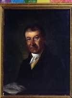 Unbekannter Künstler - Porträt des Komponisten Dmitri Bortnjanski (1751-1825)