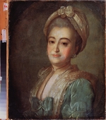 Rokotow, Fjodor Stepanowitsch - Bildnis der Fürstin Elisabeth Lobanowa-Rostowskaja