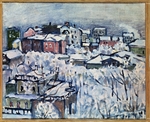 Kandinsky, Wassily Wassiljewitsch - Wintertag. Smolenski Boulevard