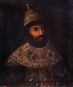 Unbekannter Künstler - Porträt des Zaren Alexei I. Michailowitsch von Russland (1629-1676)