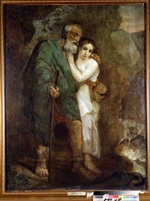 Brüllow (Briullow), Karl Pawlowitsch - Ödipus und Antigone