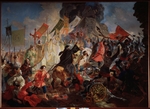 Brüllow (Briullow), Karl Pawlowitsch - Die Belagerung von Pskow durch den polnischen König Stephan IV. Batory 1581