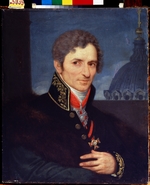 Unbekannter Künstler - Porträt des Architekten Andrei Woronichin (1759-1814)