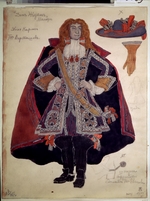 Golowin, Alexander Jakowlewitsch - Kostümentwurf zum Theaterstück Don Juan von J.-B. Molliére