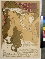 Mucha, Alfons Marie - Plakat für die XX. Ausstellung im Salon des Cent