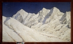 Wereschtschagin, Wassili Wassiljewitsch - Indien. Schnee auf dem Himalaja