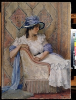 Krajnew, Daniil Karpowitsch - Dame in Weiss