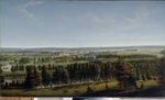 Mettenleiter, Johann Jakob - Blick auf den Schlosspark von Gattschina aus