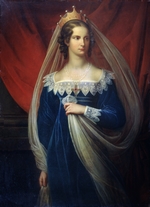 Kügelgen, Gerhard, von - Porträt der Prinzessin Charlotte von Preußen (1798-1860)