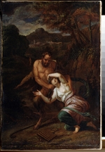 Bourdon, Sébastien - Pan und Nymphe Syrinx