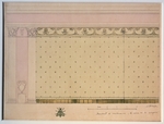 Bakst, Léon - Entwurf des Vorhanges zur Pantomime Das Herz der Marquise