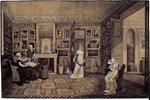 Vigée Le Brun, Louise Élisabeth - Der Salon im Haus von Barjatinski in Altona