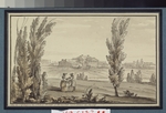 Quarenghi, Giacomo Antonio Domenico - Blick auf Orangerie im Landgut von Holstein-Beck auf der Peterhofer Landstrasse