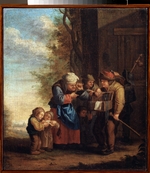 Both, Andries Dirksz - Ein Brillenverkäufer. Gesichtssinn (Aus der Serie Die fünf Sinne)