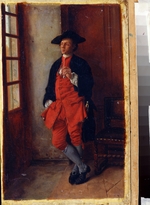 Meissonier, Ernest Jean Louis - Der Raucher