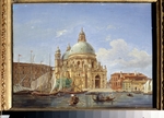 Adam, Jean-Victor Vincent - Ansichten von Venedig. Die Kirche Santa Maria della Salute