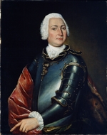 Pfandzelt, Lucas Conrad - Porträt des Reichsgrafen Ernst Christoph von Manteuffel (1676-1749)