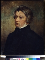 Chrucki, Iwan Fomitsch - Porträt des Dichters Adam Mickiewicz (1798-1855)