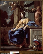 Vouet, Simon - Allegorisches Porträt Anna Maria von Österreich (1601-1666)