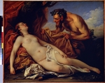 Van Loo, Carle (Charles Andre) - Jupiter und Antiope