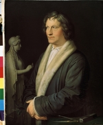 Begas, Carl Joseph - Porträt des Bildhauers Bertel Thorvaldsen (1770-1844)
